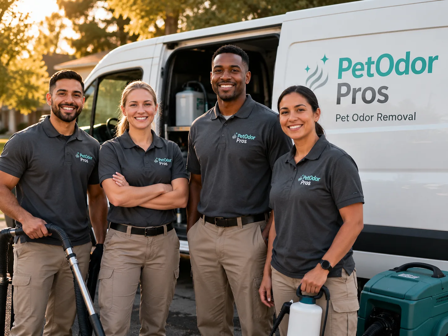Pet Odor Removal team serving Wildrose, ND